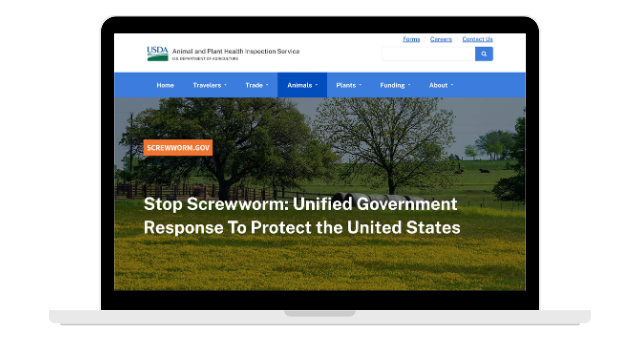 USDA image mockup