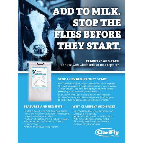 Cover of Clarifly Add Pack Sell Sheet