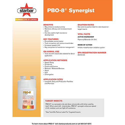 PBO-8 Literature